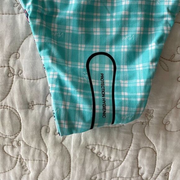 NEW Revolve‎ x VDM Ziggy Reversible Bikini Bottom Paisley Mint Checker Medium - Picture 8 of 8